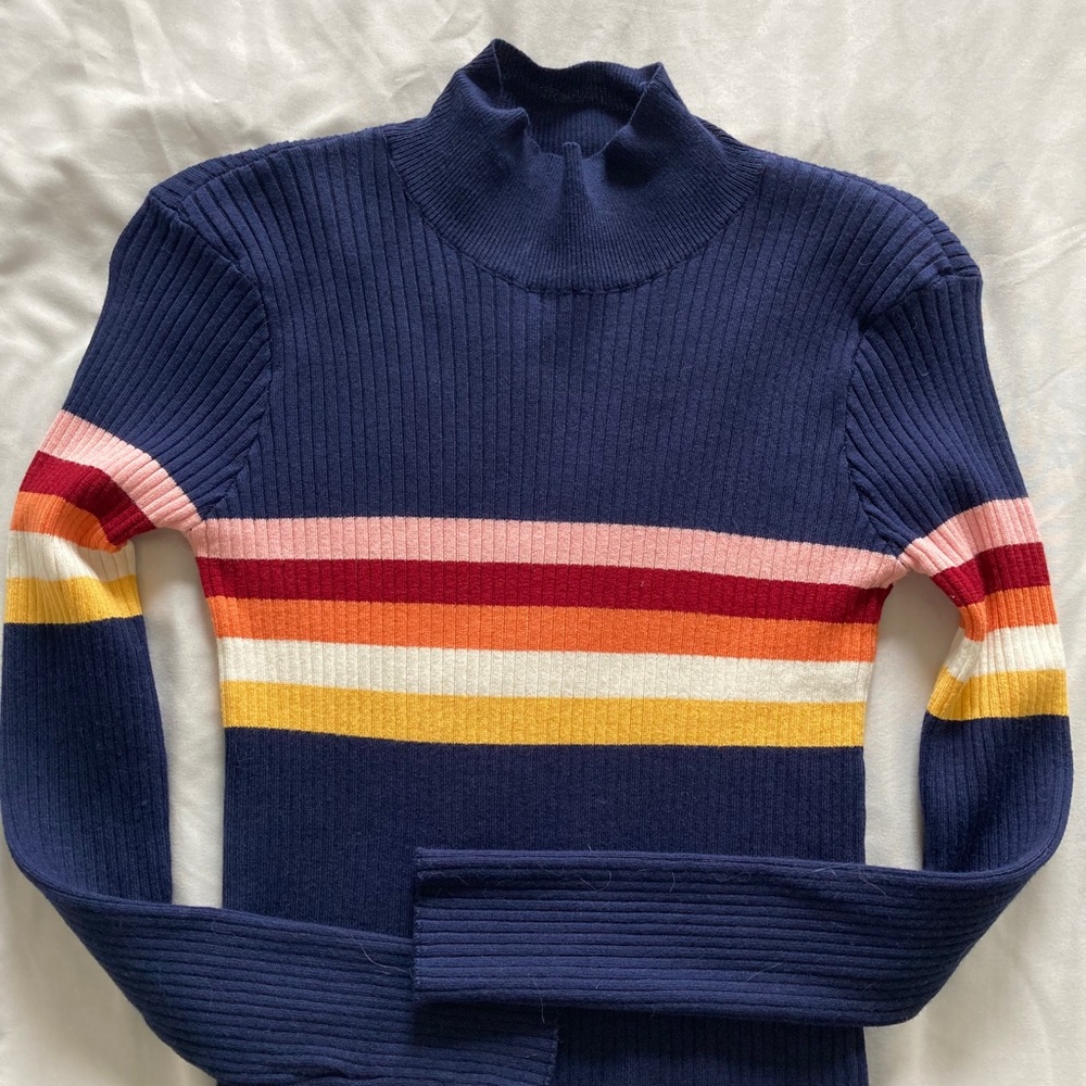 Princess Polly rainbow sweater size UK 6 - US 2